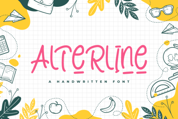 Alterline: A Playful Script Font for Modern Branding