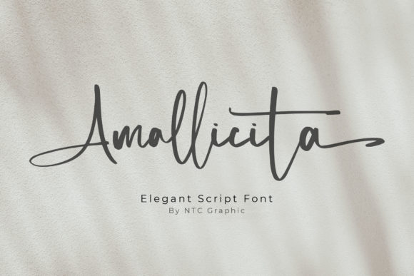 Amallicita Font Review: Luxury Script for Makers