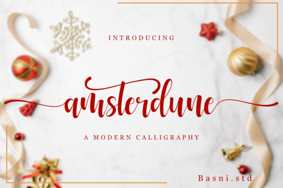 Amsterdune: A Script Handwritten Font for Digital Elegance