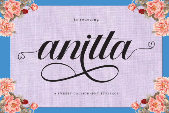 Anitta: A Script Handwritten Font for Editorial Elegance