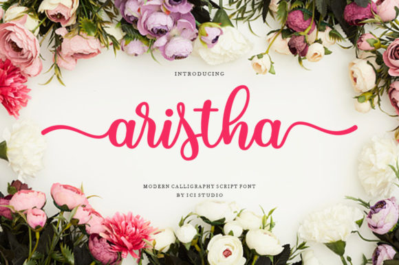 Aristha Font Review: A Romantic Script for Elegant Designs