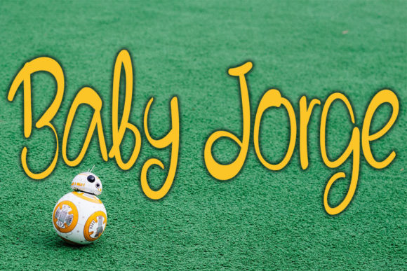 Baby Jorge: The Elegant Script Font for Small Business Branding