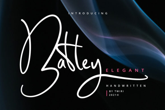 Batley: An Elegant Script Handwritten Font for Editorial Design