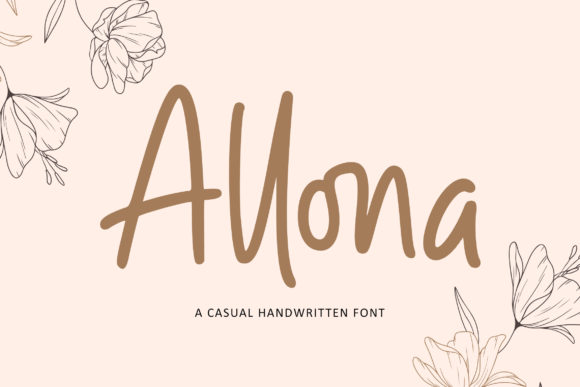 Branding with Allona: A Versatile Script Font for Modern Design