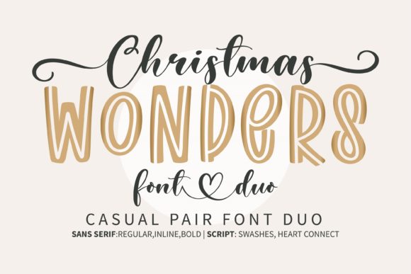 Christmas Wonders: A Chic Script Handwritten Font for Branding