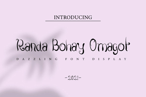 Designing Luxury Brands with Randa Bohay Omagot Typeface