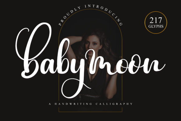 Designing with Babymoon: A Modern Script Handwritten Font