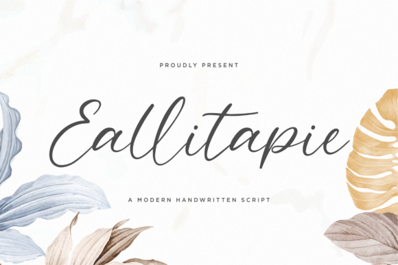 Eallitapie: The Elegant Script Font for Modern Designers