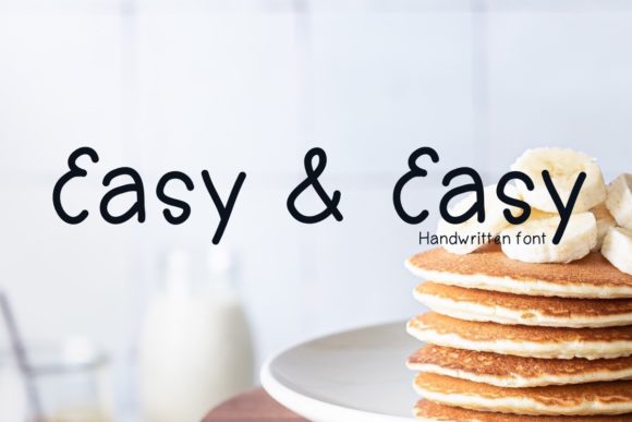 Easy Easy Font: The Sweet Handwritten Typeface for Brands