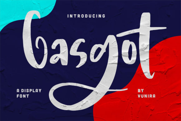 Gasgot: A Bold Handwritten Font for Makers
