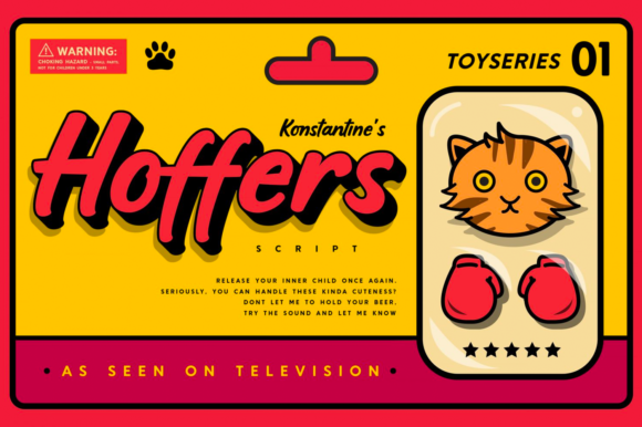Hoffers: A Bold Script Handwritten Font for Web Headers