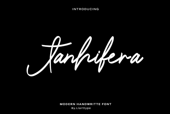 Janhifera: A Charming Script Font for Business Branding