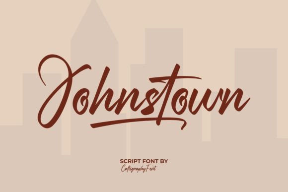 Johnstown Font Review: Elegant Script for Handmade Brands