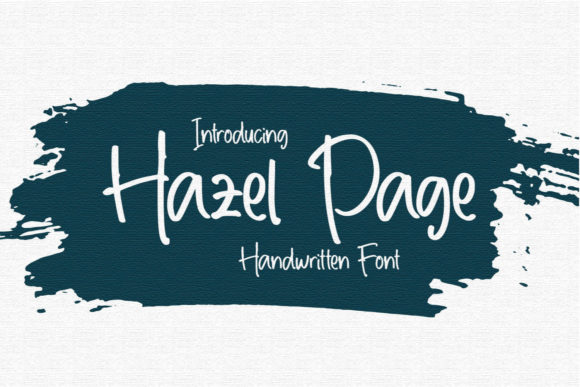 Launch Campaigns with Hazel Page Handwritten Font