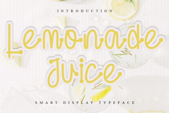Lemonade Juice: A Delicate Script Font for Web Design