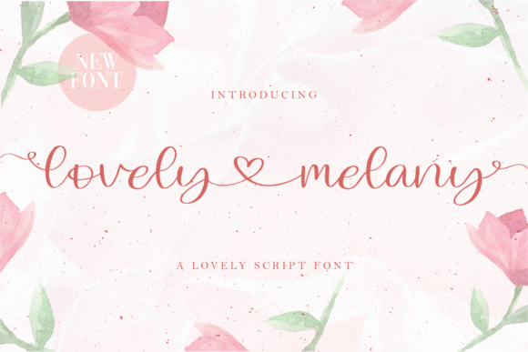 Lovely Melany Font: A Charming Script for Small Business Branding