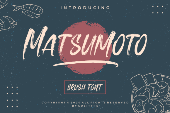 Matsumoto Font Review: A Brush Script for Makers