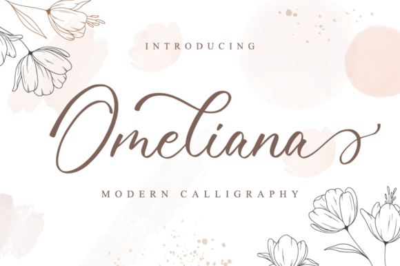 Omeliana: The Timeless Script Font for Handmade Brands