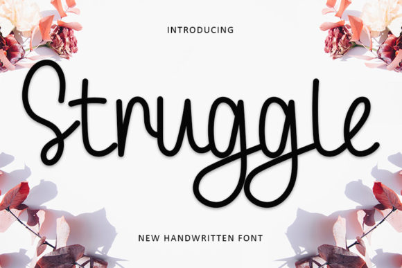 Struggle Font Review: Elevating Campaign Visuals with Elegance