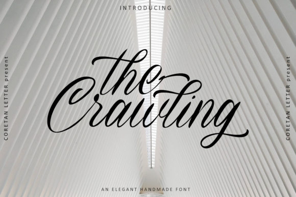 The Crawling Font Review: Elegant Script for Designers