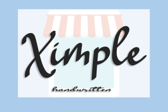 Ximple: The Skinny Handwritten Font for Crafters